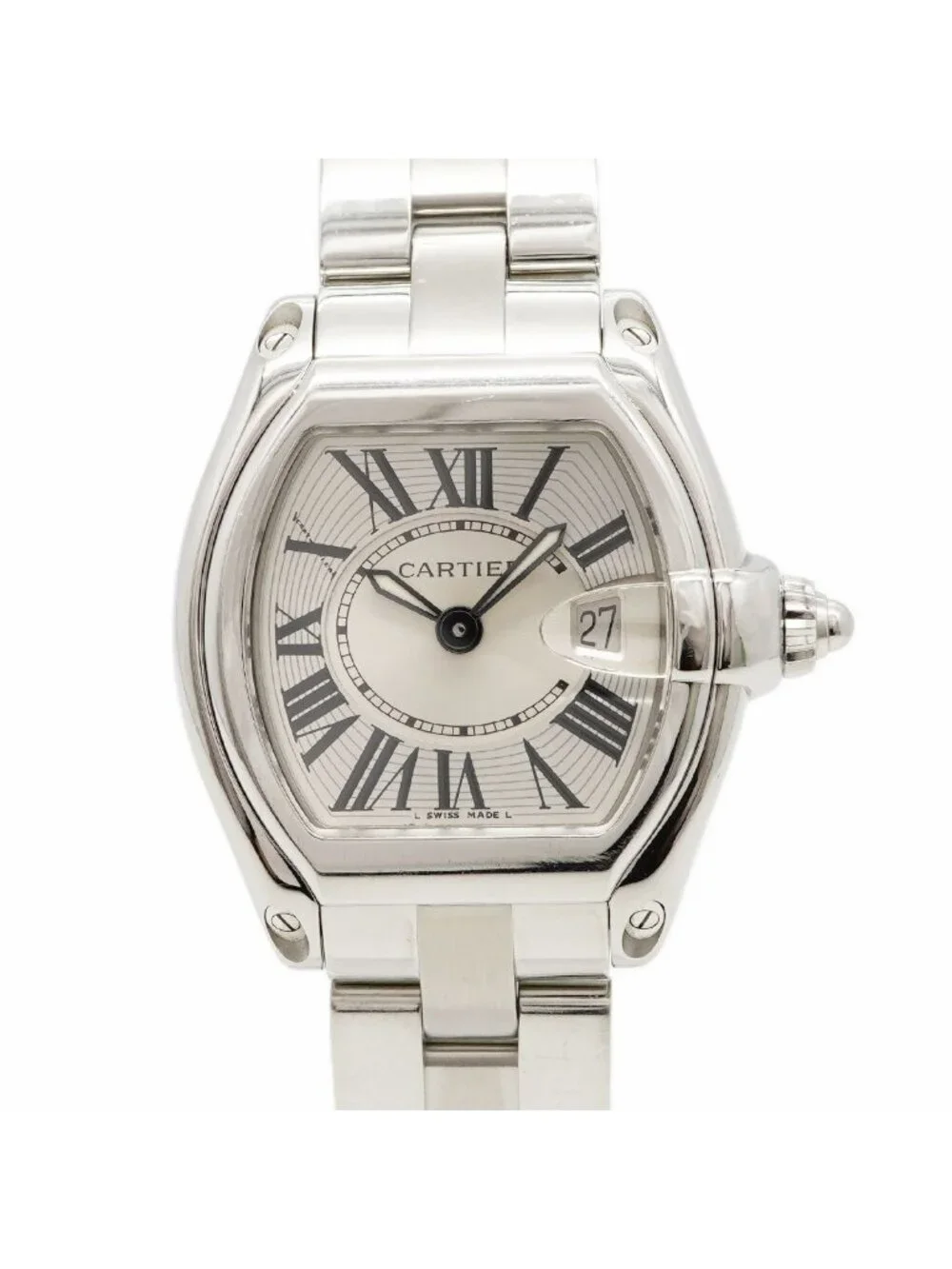 Cartier Roadster SM Silver Dial Watch
